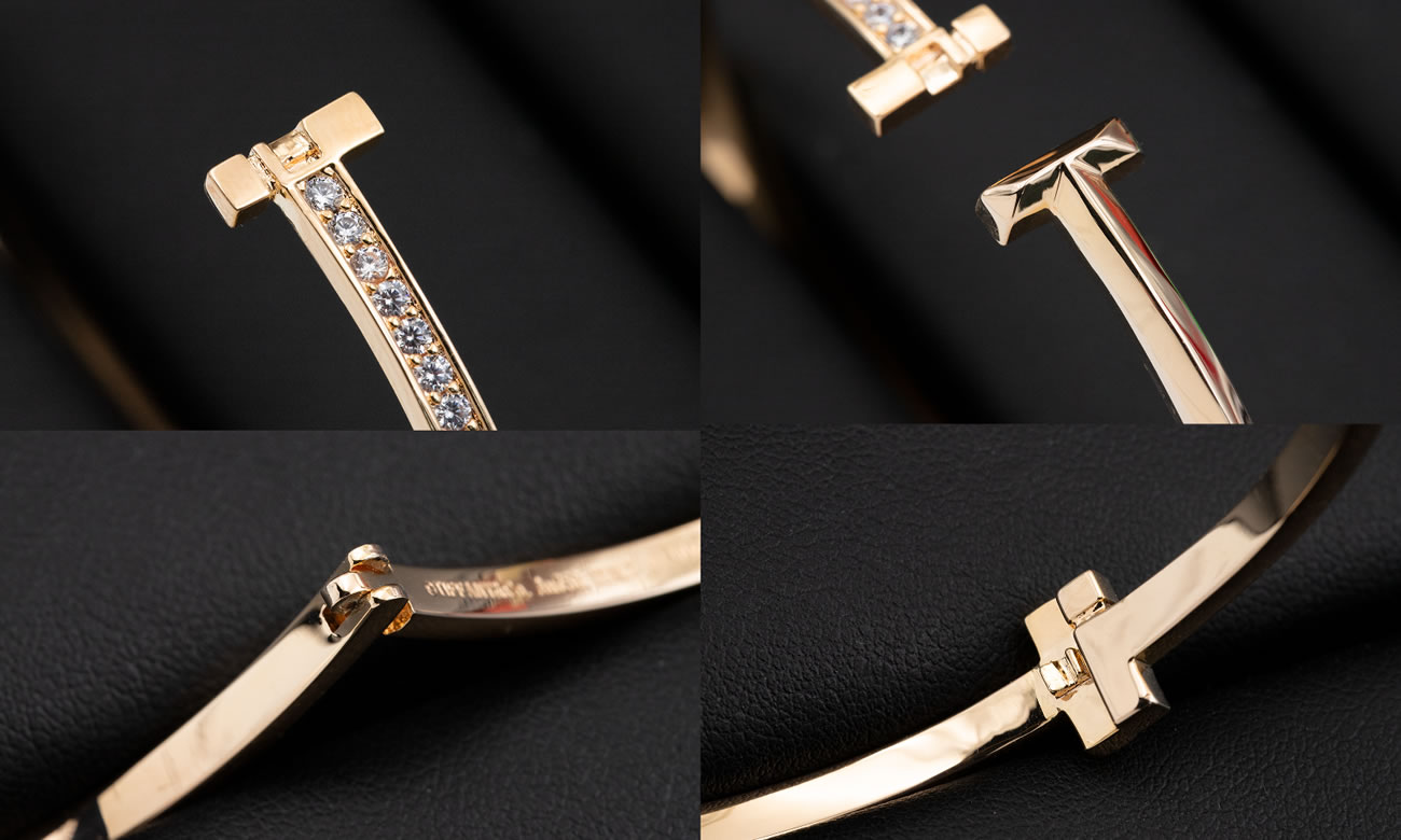 Tiffany Knot Rose Gold Diamond Bracelet (21) - www.newkick.vip